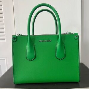 Michael Kors Green Satchel